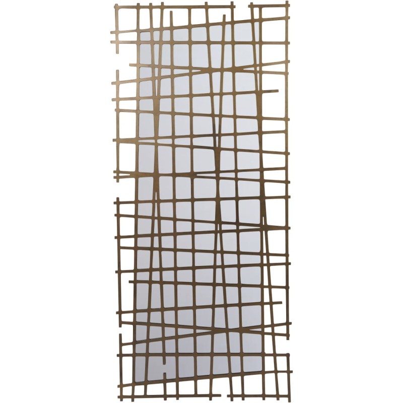 Chiswick large decorative mirror 140 cm with gold frame