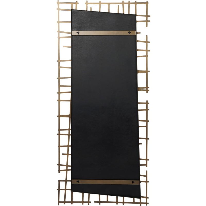 Chiswick mirror with asymmetrical geometric frame