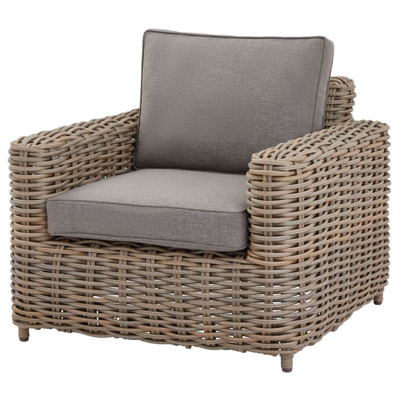 Bromley Outdoor Furniture Set – Sofa, Armchairs & Coffee Table
