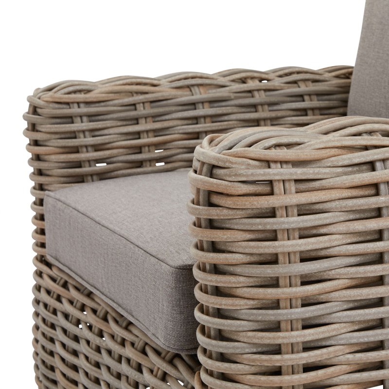 Bromley Outdoor Furniture Set – Sofa, Armchairs & Coffee Table