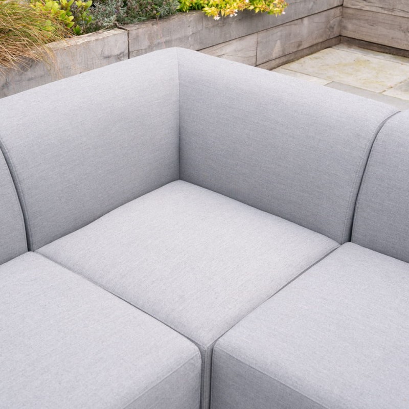 Sofa ogrodowa Chester All Weather tapicerowana 310 cm sofa narożnik na taras