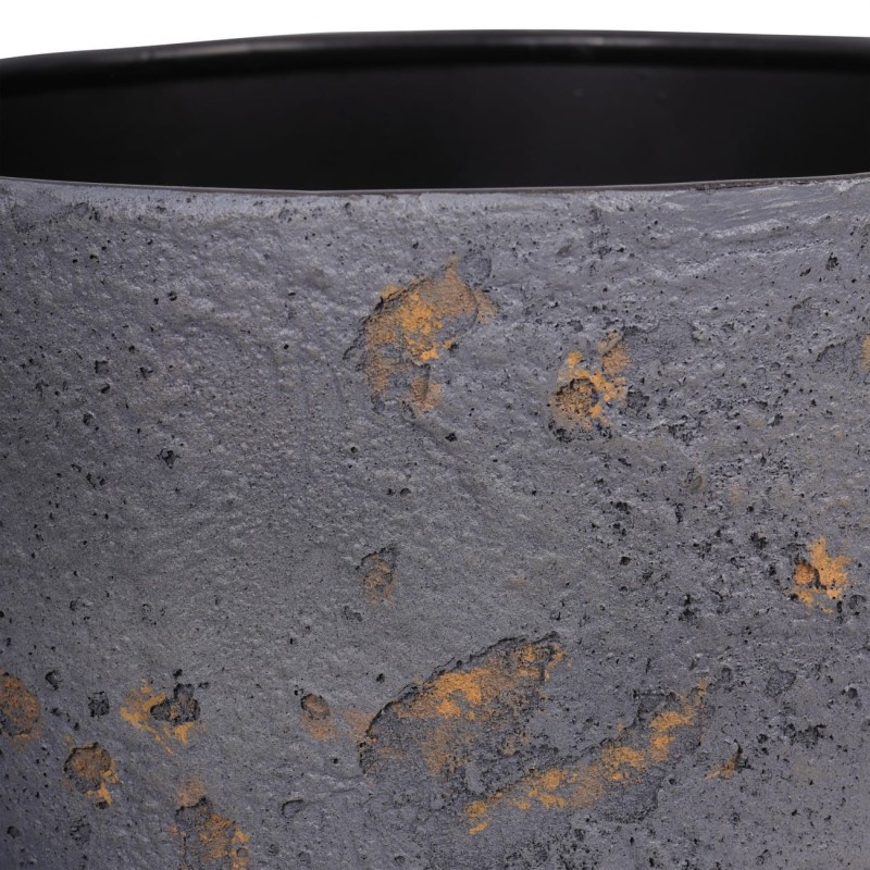 Volcano II Planters 50 cm – Set of Two Iron Planters