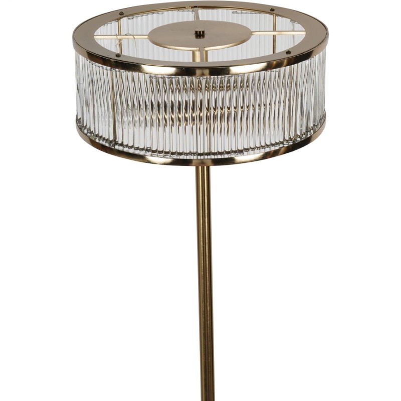 Altea Floor Lamp - 162 cm with Glass Shade and Gold Detailing