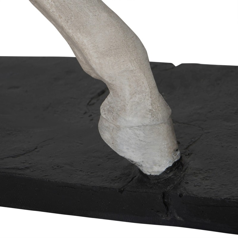Horse Sculpture – 41 cm Light-Coloured Horse Figurine on Base