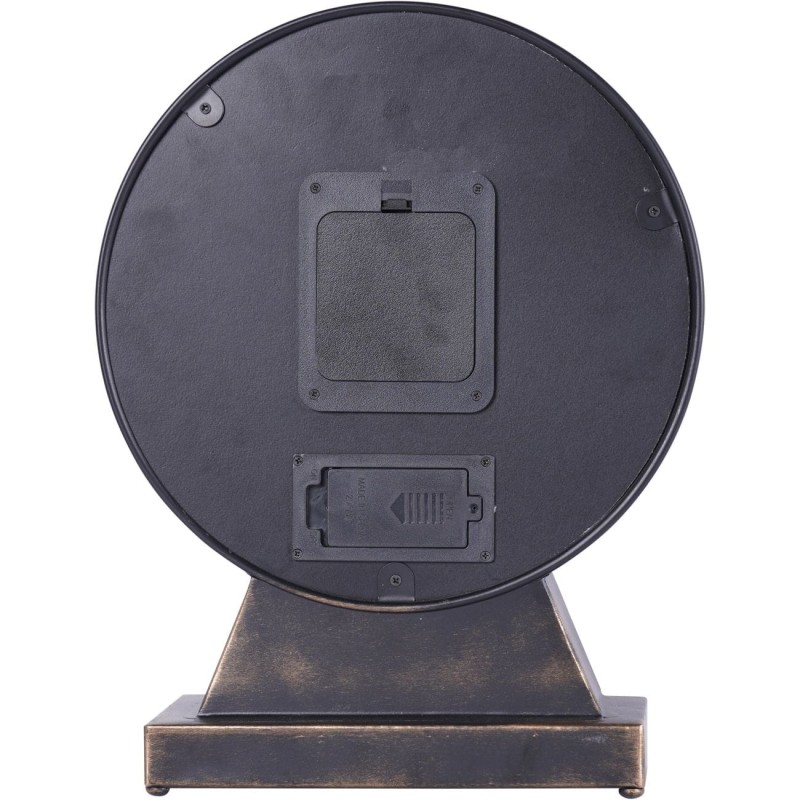 Ennismore Gold clock with decorative gear mechanism