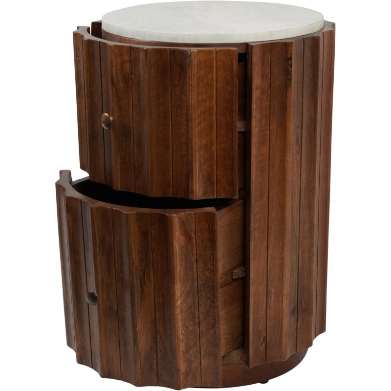 Montpelier bedside table measuring 65.5 cm high