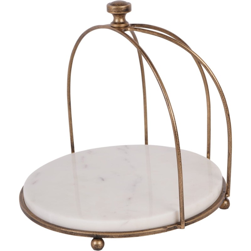 Pimlico marble and iron decorative stand