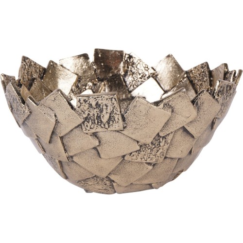 Belmore Decorative Bowl 28x14 cm aluminium finished in antique gold