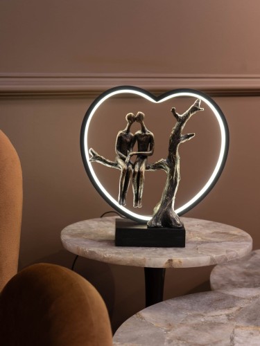 Couple LED Sculpture 33 cm – USB-Powered Romantic Couple Light