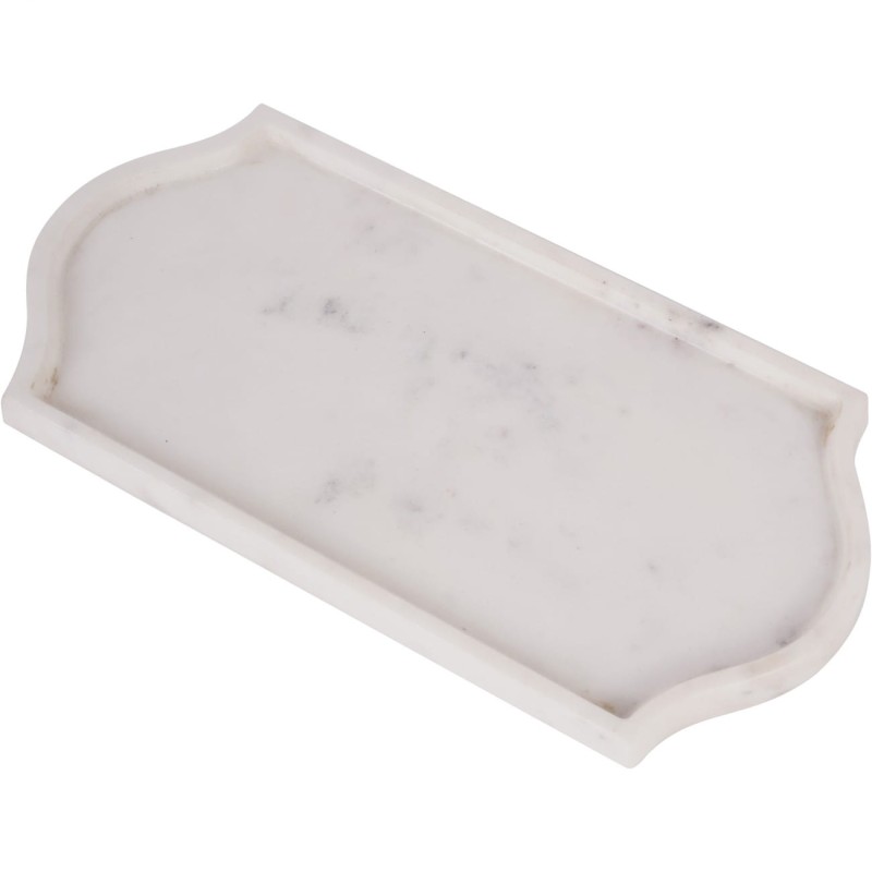 Marble display tray for a sideboard or console table