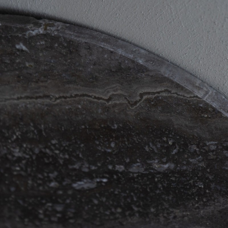 Finsbury Marble Coffee Table - 60 cm, Round Table with Marble Top