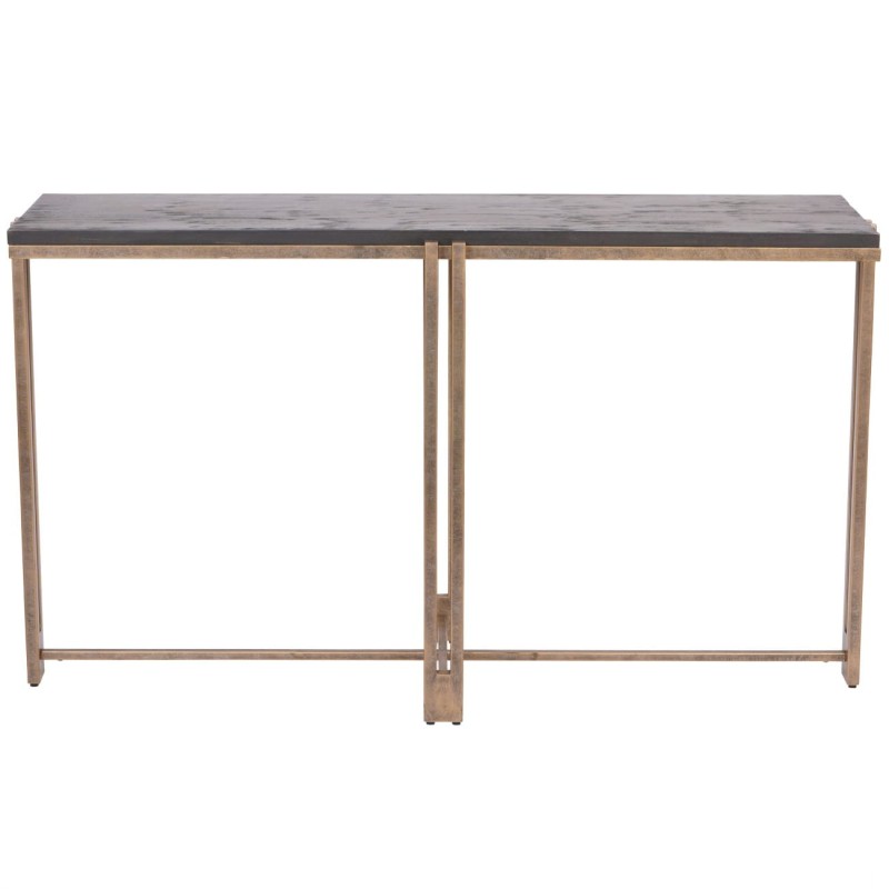 Knightsbridge hallway console table with antique gold frame