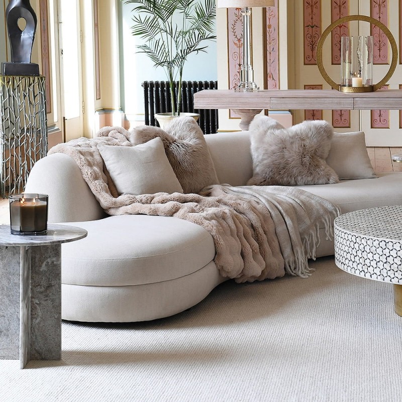 Twig Gold Flower Stand – Aluminum Pedestal, 98 cm