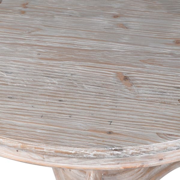 Westminister Washed Round Dining Table – 160 cm Wooden Table