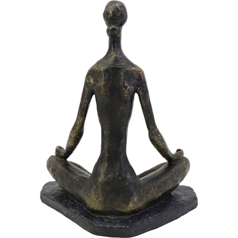 Yoga figurine for a home meditation and relaxation space