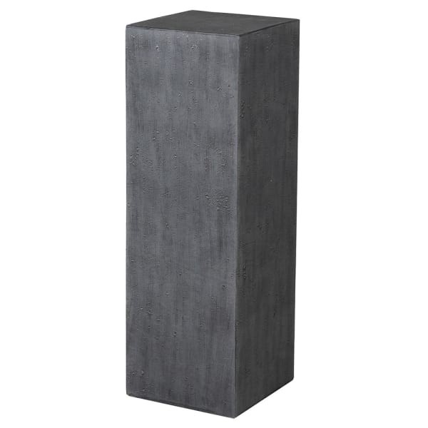 Black Flower Pedestal Stand – 90 cm – Fibreglass