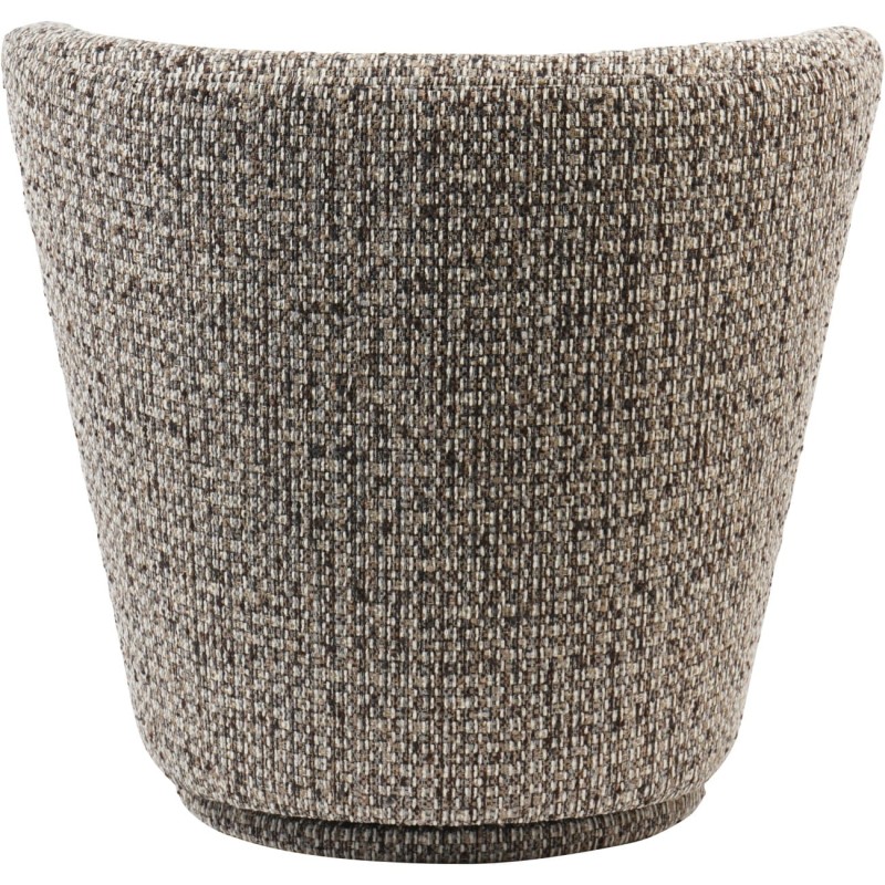 Greenwich Mocha Swivel Armchair – Brown Velvet Armchair