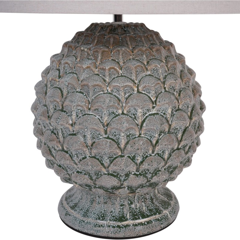 Decorative ceramic lamp in a modern classic interior