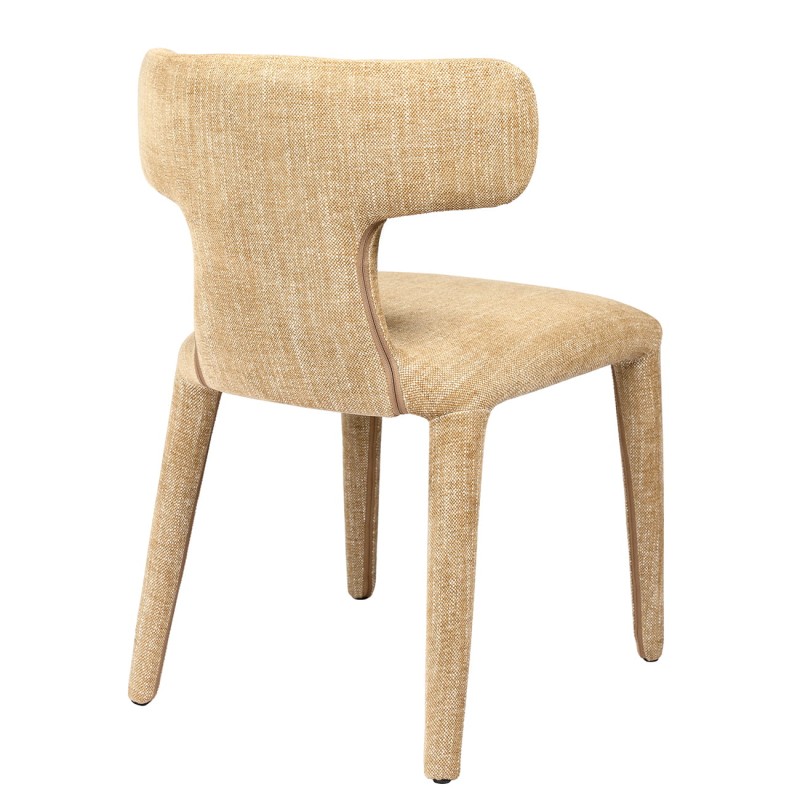 Set of two upholstered chairs for a dining room