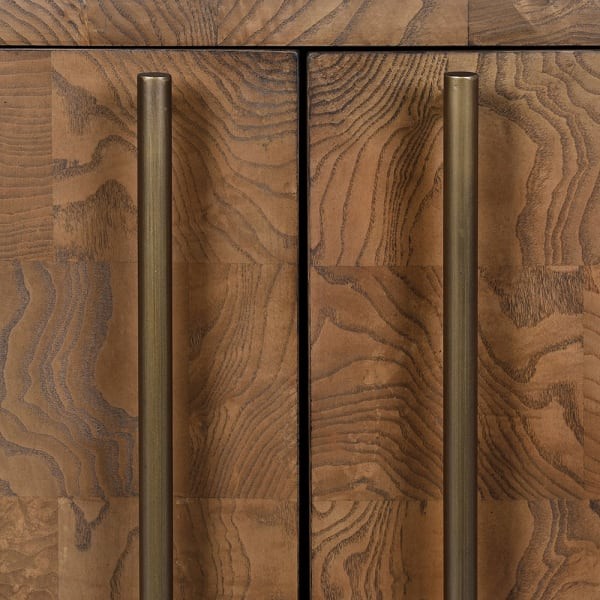Lincoln Four-Door Sideboard 200cm – Wooden Buffet Cabinet