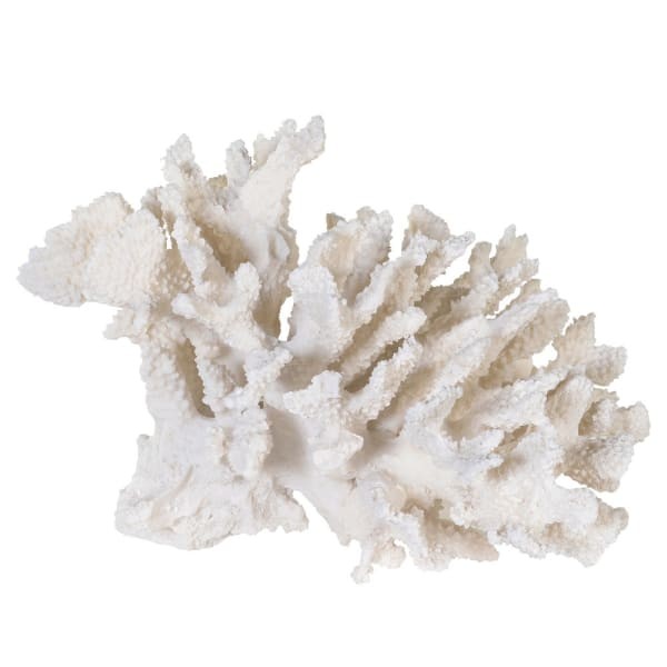 Coral Ceramic Decoration – 23 cm Decorative Ceramic Coral Ornament