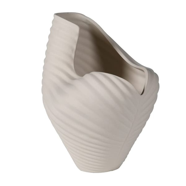 Symphony Ivory Porcelain Vase 40 cm