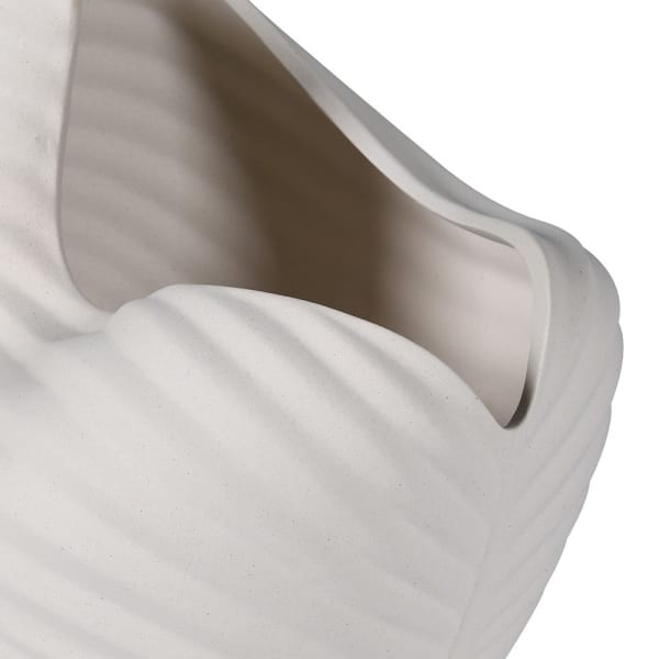 Symphony Ivory Porcelain Vase 40 cm
