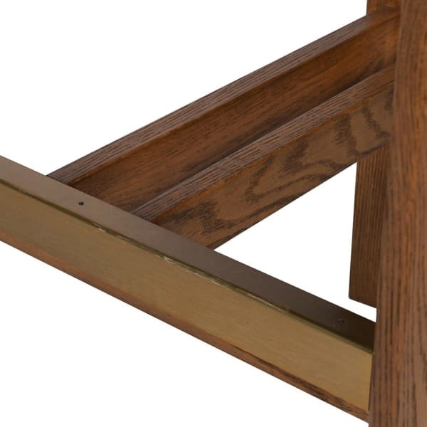 Lyall Sheepskin Bar Stool – Oak Bar Stool with Sheepskin Seat