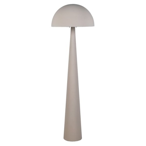 Knightsbridge grey metal floor lamp 160 cm