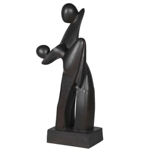 Large Faux Bronze Aluminium Floor Sculpture 103 cm