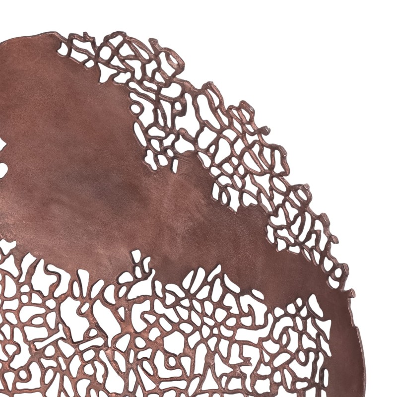 Chelsea Bronze Wall Decoration, 92 cm Aluminium Disc with Openwork Pattern