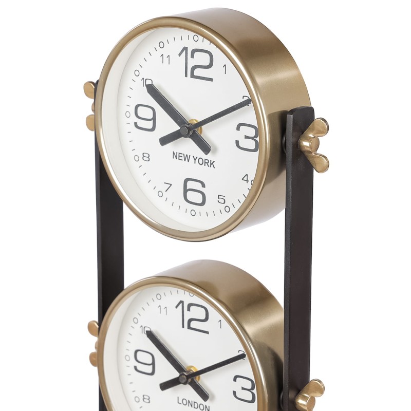 Decorative floor clock for a living room