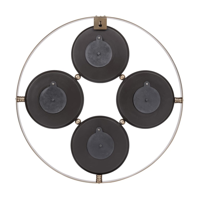Decorative wall clock for a living room