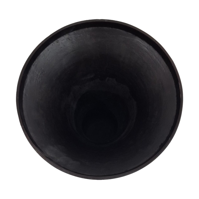 Metal decorative vase for a living room