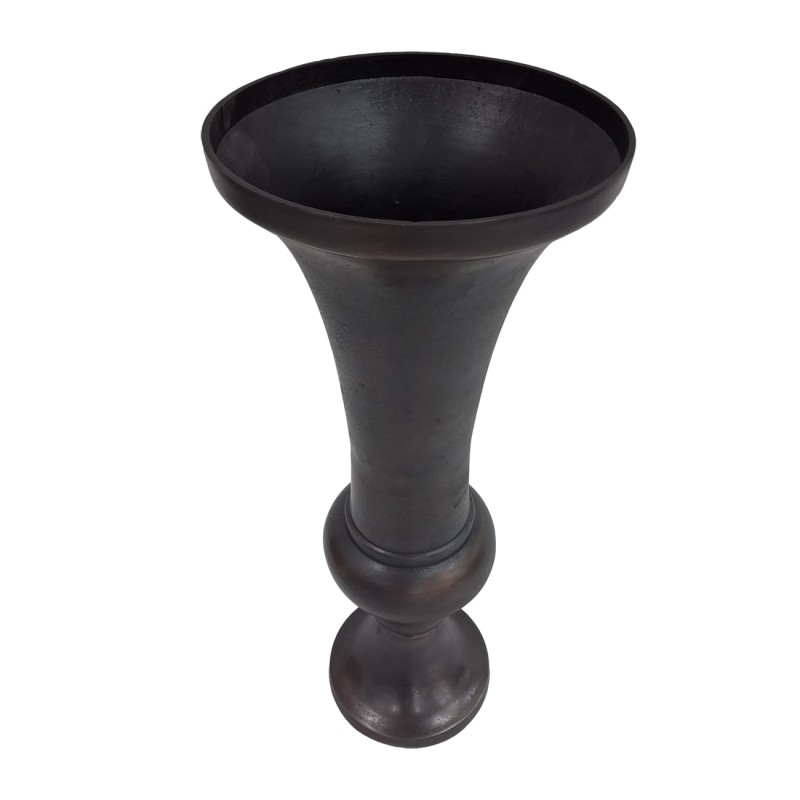 Antique bronze vase for an entrance hall