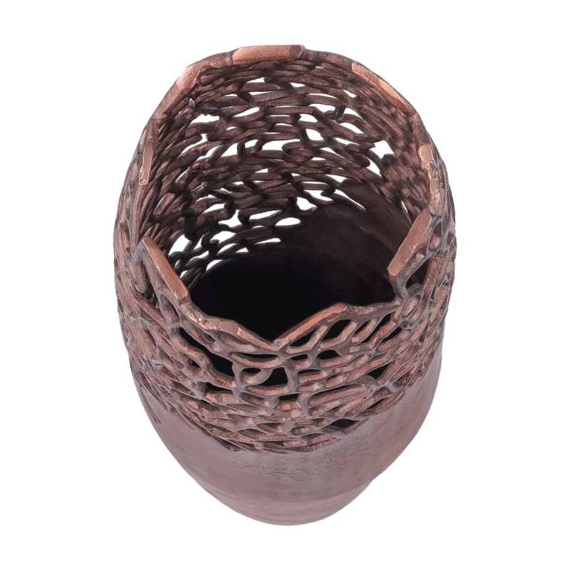 Chelsea Bronze Floor Vase – Tall Aluminium Decorative Vase 91 cm