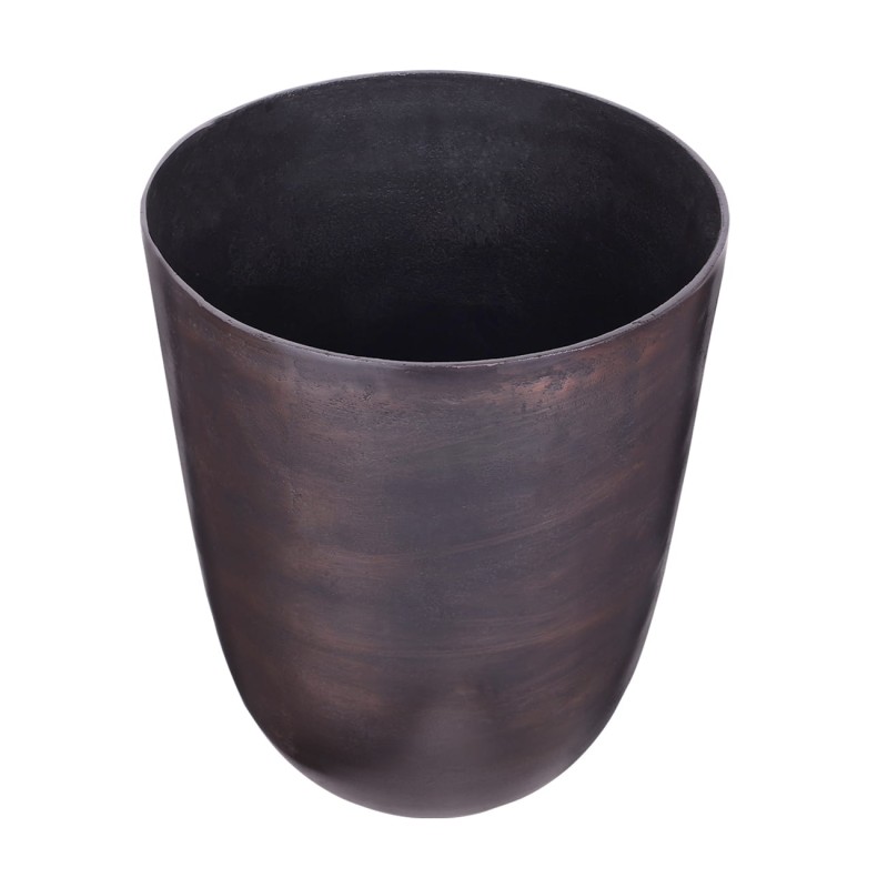 Savile Aluminium Planter S 44 cm – Modern Metal Flower Pot