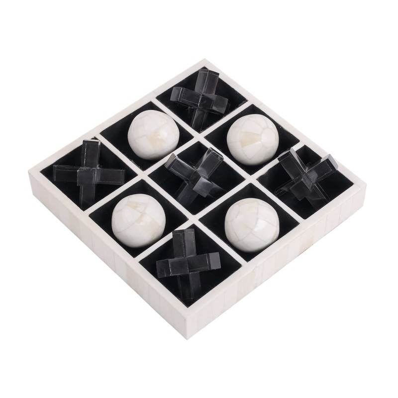 Muswell II decorative Tic Tac Toe game 25 cm