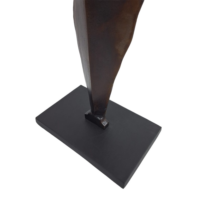 124 cm Modern Twist Abstract Aluminium Sculpture – Contemporary Luxury Home Décor