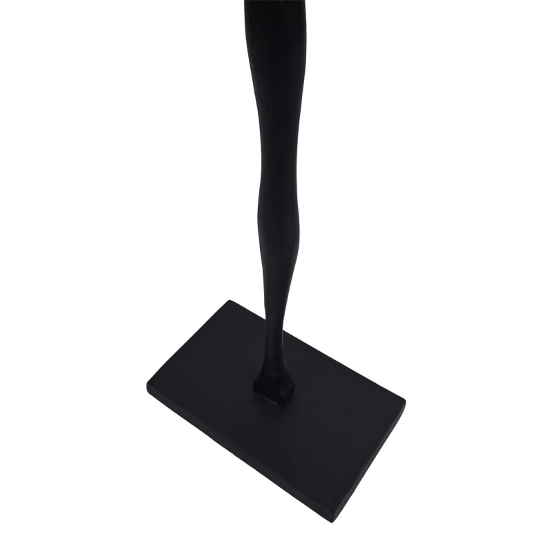 Abstract Bronze Sculpture – Modern Tall Aluminium Decorative Art (147 cm)