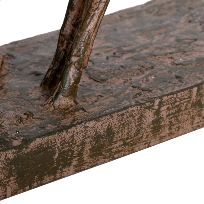 Fawns Sculpture – Leaping Fawns 41 cm with Bronze Finish