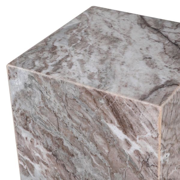 Marble Pedestal Plant Stand 86 cm – Decorative Plinth for the Living Room
