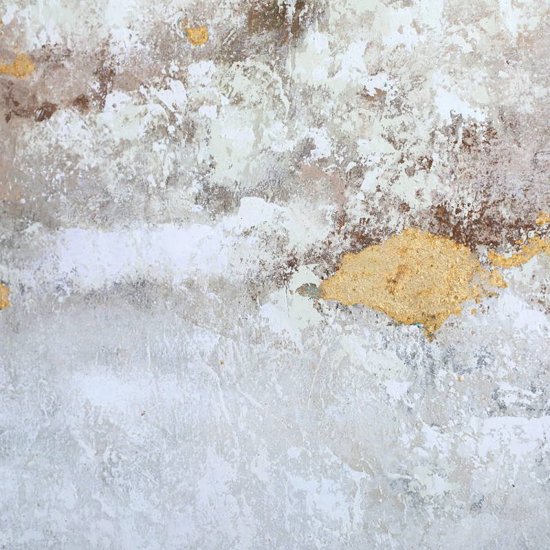 Beige Dusk abstract wall art 80x120 cm with gold accents and hessian texture