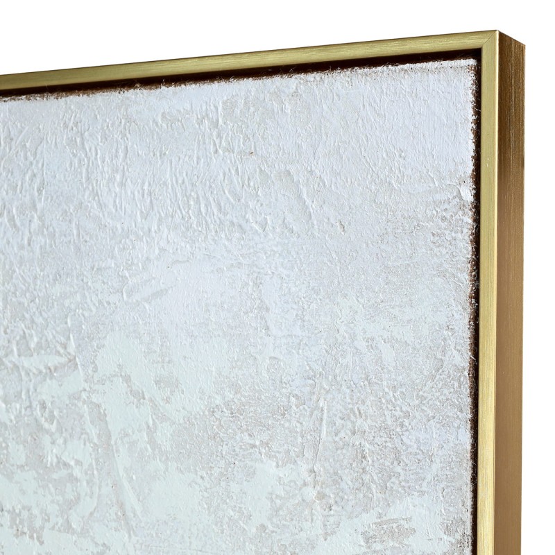 Beige Dusk abstract wall art 80x120 cm with gold accents and hessian texture