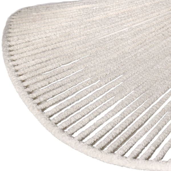 Mayfair Cotton Floor Lamp 112 cm – White Boho Hat Lamp