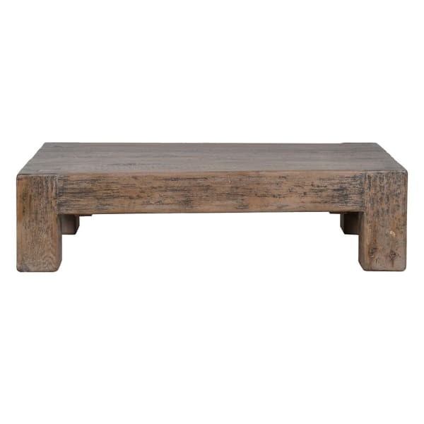 Reclaimed Wood Coffee Table – English Pine, 160 cm Rectangular Top