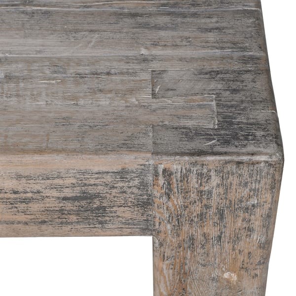 Reclaimed Wood Coffee Table – English Pine, 160 cm Rectangular Top