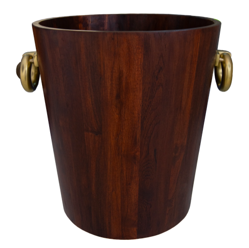 Large Oak container for cushions and throws