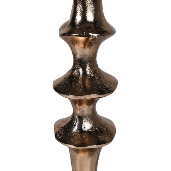 Large Simple Gold Metal Table Lamp – 95 cm