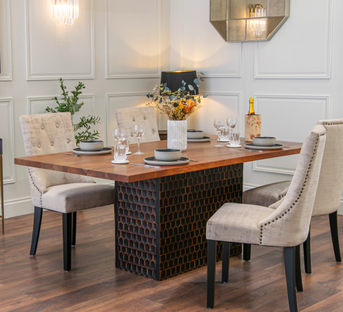 Kalini wooden dining table 200 cm